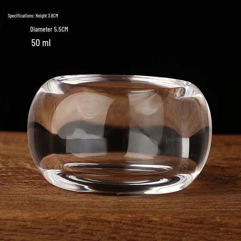 Yingyinguo Handcrafted Crystal Tea Cup