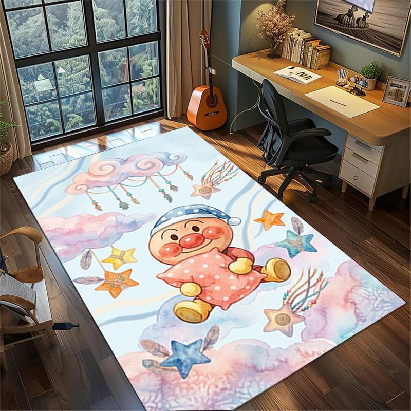 Bedroom Decor Bread Superman Large Area Non Slip Washable Rug Carpet Gamer Room Floor Mat