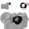 Extended Circular Eyecup Eyepiece Eyepiece Compatible with Nikon Z6III Z6II Z7II Z5 Z6 Z7 Camera Compatible with Nikon Eyepiece Stray Light Blocking