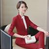 Women's High-Quality Professional Slim Suit for Spring/Autumn - Beautician Workwear, Two-Piece Business Formal Attire