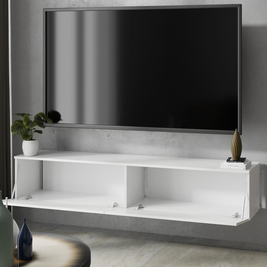 RTV cabinet Nicole 160 cm - color White