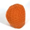 HERMES H logo beanie hat knit hat knit cap Knit hat Cashmere Orange