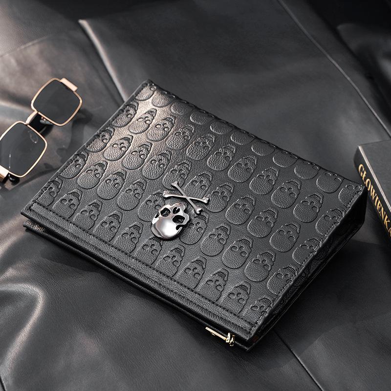 JIETOTYX женский клатч с заклепками и черепом, готическая сумка для мужчин, вечерняя сумочка для телефона, сумки на молнии с металлическим декором