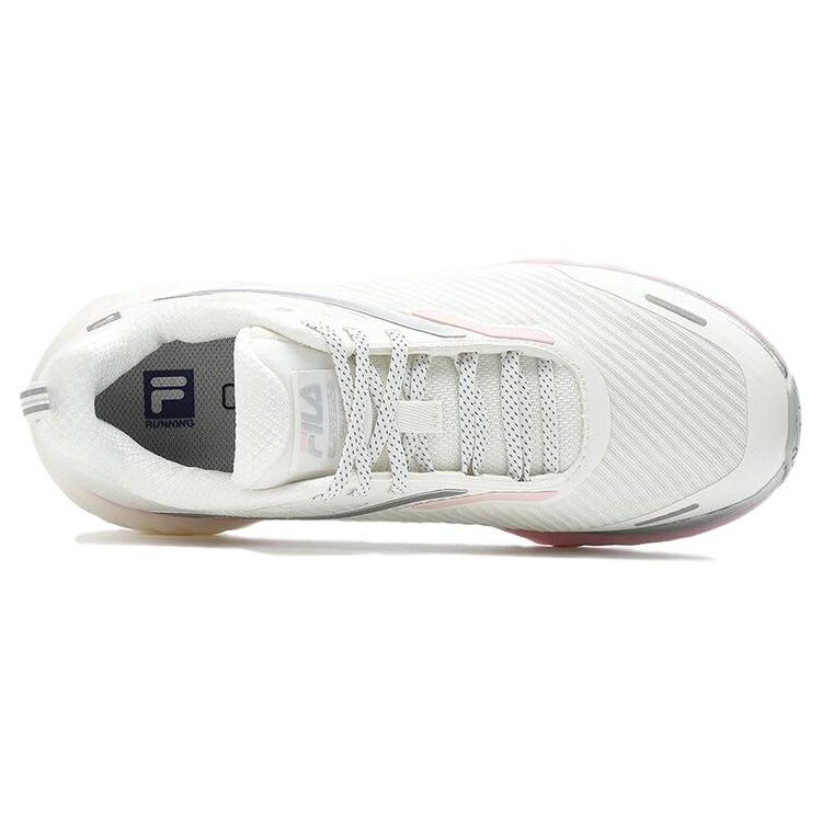 Fila Spd Cheeta Comfortable Versatile Fabric Durable Low-Top Running Shoes Women Sneaker White Pink A12W411113FSW