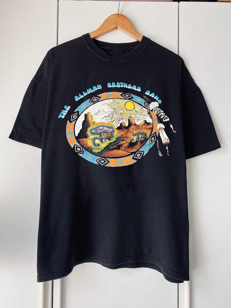 The Allman Brothers Band Summer 1993 Black Unisex T-Shirt(black) Unisex T-Shirt