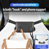 Double Hook Car Headrest Hook Wear-Resistant Auto Back Seat Storage Hook Umbrella