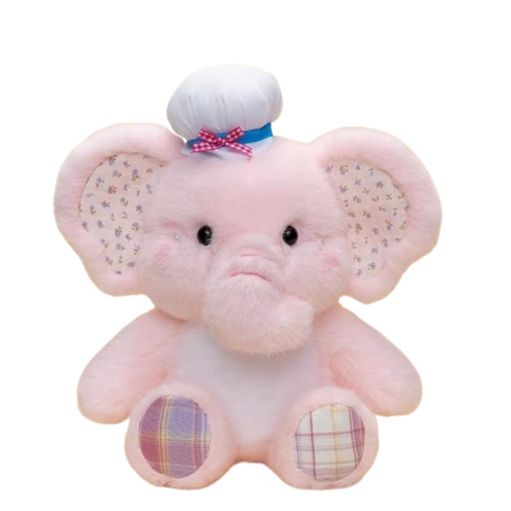 Fluffy Cartoon Elephant Plush Toys Soft Elephant Plush Toys Elephant Plush Doll Boys Girls