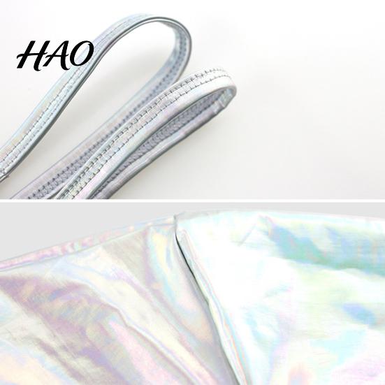 Comfortable Men Thong Underwear Faux Leather Low-rise Thin Straps Hollow Out Sexy Briefs U-convex Solid Color Panties G String