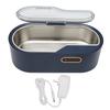 Ultrasound Jewelry Cleaner 450ml Portable Ultrasound Cleaning Machine for Glasses Watch Makeup