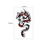 Animal Tattoo Sticker Tiger Head Wolf Head Geometric Shape Wind Set Water Transfer Flower Arm Sticker