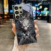 Чехол-крышка из стекла Dark Fantasy Wolf Silver для Samsung A30s A31 A32 A34 A36 A37 A50 A51 A52 A53 A54 A55 A56 A57 A71 A72 A73