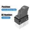 Lève-vitre X AUTOHAUX Bouton Lève Vitre pour Fiat Ducato II FL 2002-2006 Fenêtre Commutateur Conducteur Côté 735315619 Remplacement