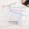 A4/A5/B6 Clear Frosted Storage Bags EVA Waterproof Cosmetic Bags Students Pencil Stationery Bag Office Information Organizer Bag