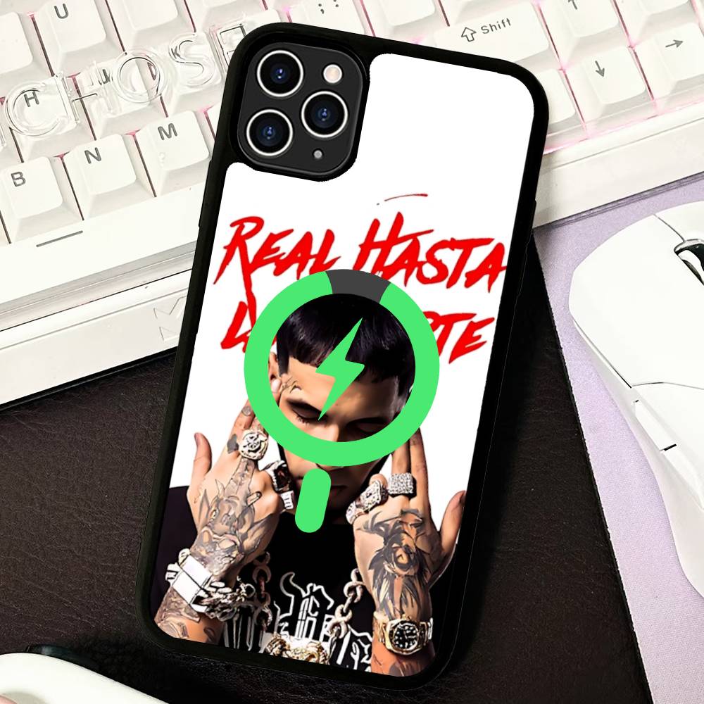 Rapper Singer A-AnuelS AA For IPhone 17 Air 16 E 15 14 13 12 11 Pro Max Plus PC Shock TPU Cover For Magsafe Phone Cover