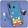 Cute Cartoon Corgi For Huawei Nova Y70 Y91 Y90 Y60 Y61 Y72 Y73 3i 7i 8i 11i 12i 9 10 SE P20 P30 P40 Lite Case