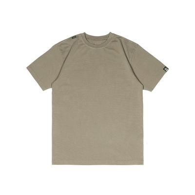 Achellelando Bt21Kk Acl Однотонная зауженная футболка Slim Fit Хаки