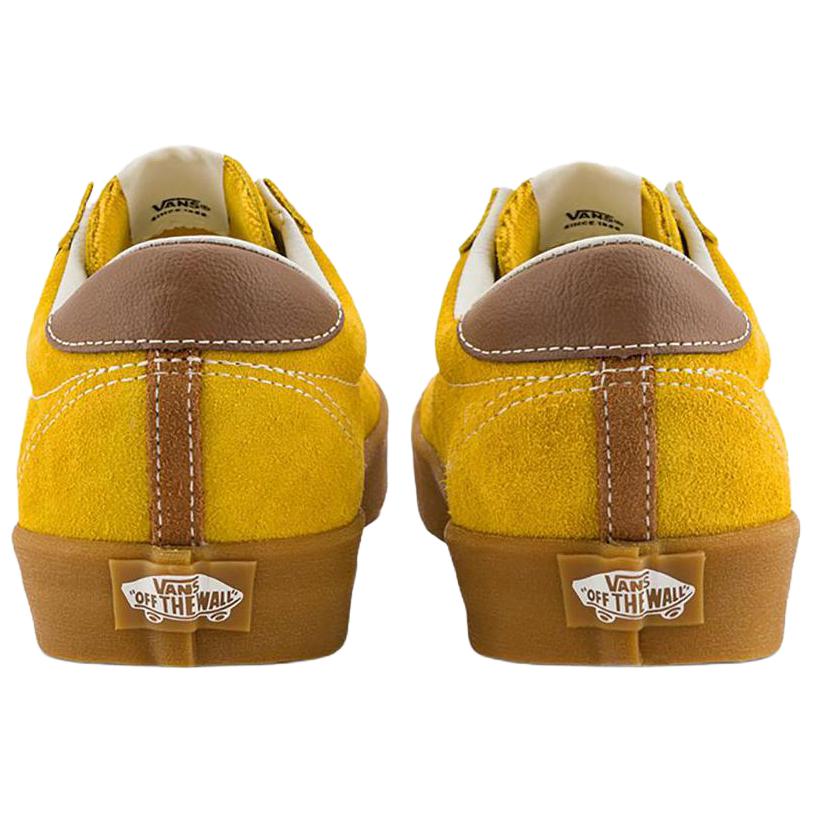 Vans Sport Low Comfortable Versatile Low-Top Skate Shoes Unisex Sneakers Mustard-Yellow VN000D6NZX7