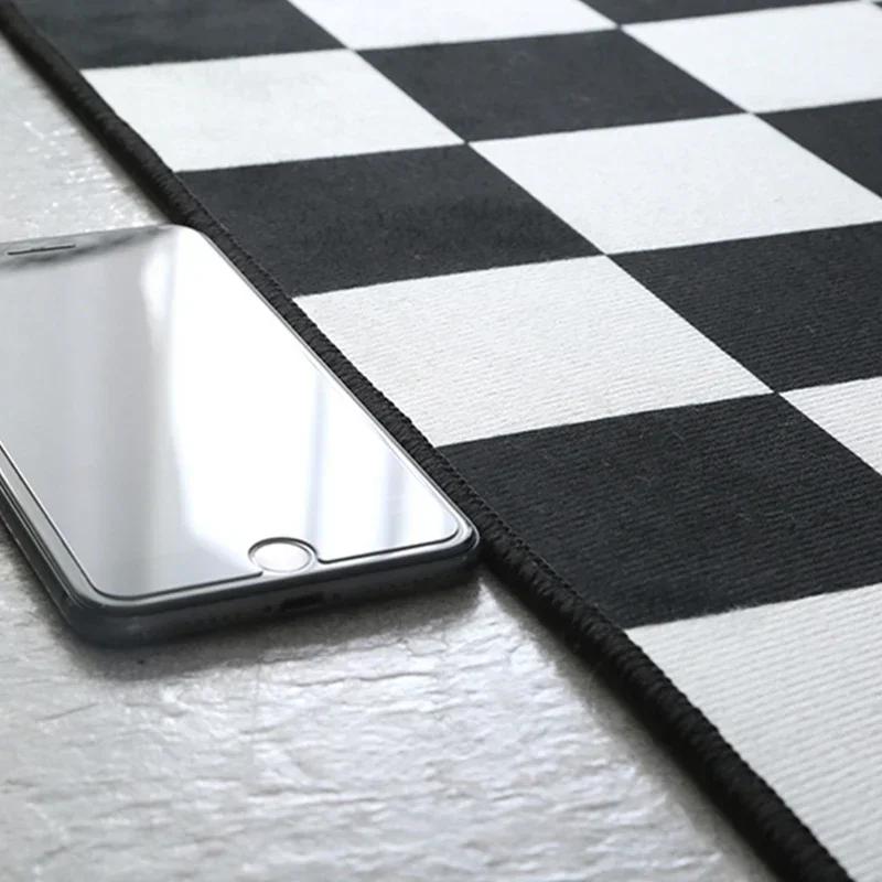 Входной коврик Весенние садовые украшения Уличный ковер Коврик для прихожей Полукруглый коврик Цветные цветочные напольные коврики