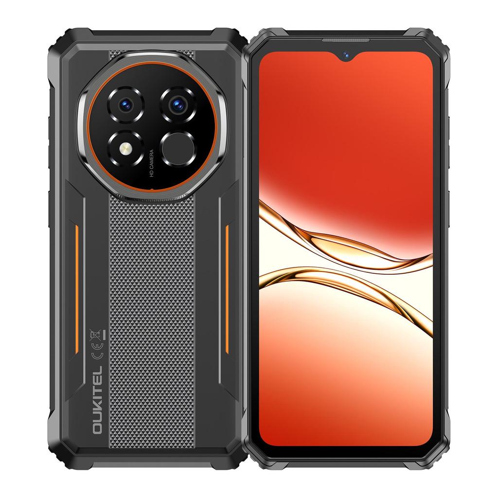 Oukitel Мобильный телефон G6 16 ГБ + 64 ГБ Дисплей 6,52" 64 МП 10600 мАч Android 16 Смартфон