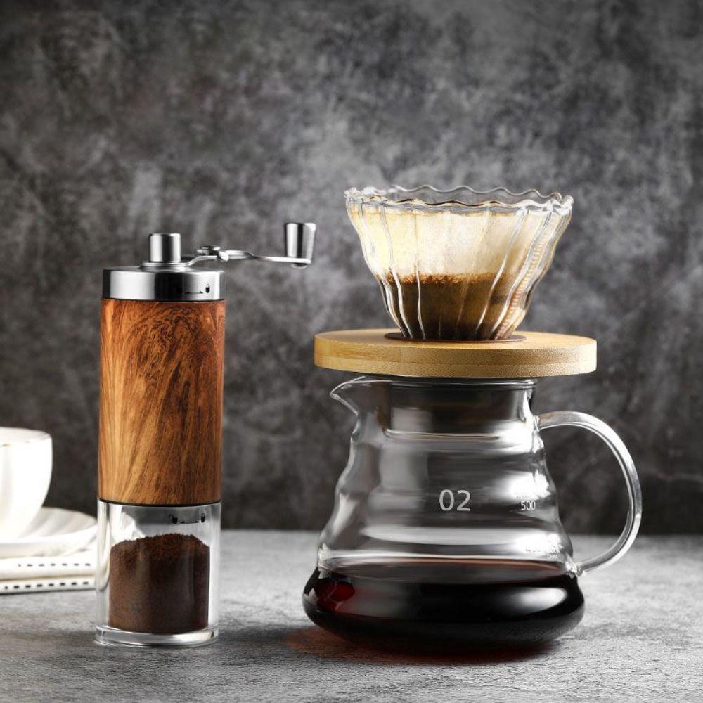 Handheld Manual Coffee Bean Grinder Ceramic Grinding Core Coffee Bean Grinding Machine Outdoor