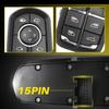 Driver Side Power Window Switch 15pin For 2011-2018 Porsche Cayenn Sport Utility