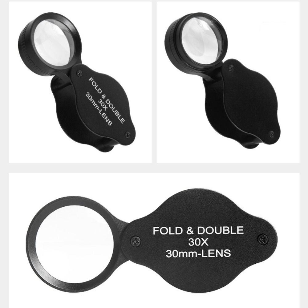 Clear Magnification Effect Jewelry Loupe Handheld Reading Magnifier Manual Repair