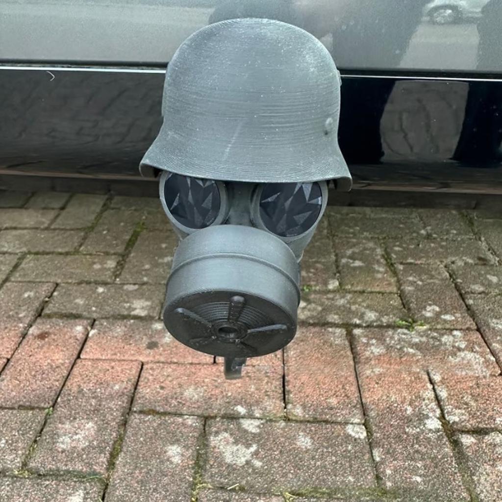 Крышка для сцепного устройства прицепа, крышки подшипников ступицы прицепа, защитная крышка для сцепного устройства в форме противогаза, универсальная заглушка для дышла