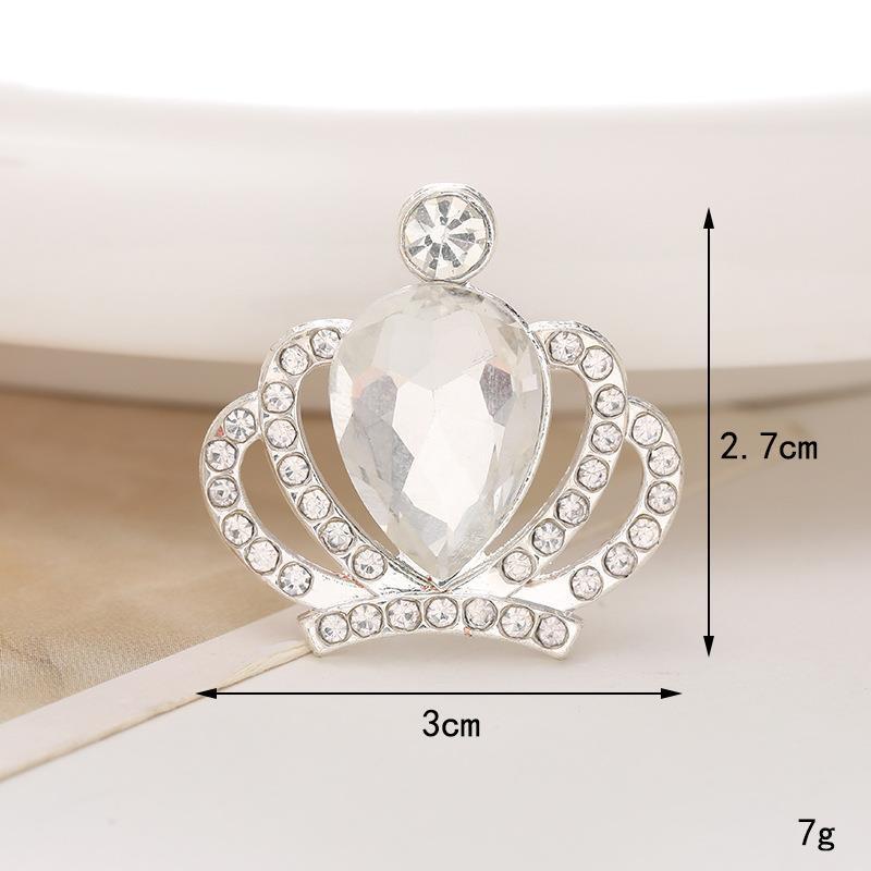 Zinc Alloy Pearl Flower Clog Accessories - DIY Shoe Buckle Decoration