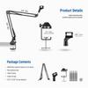 NEEWER Suspension Boom Scissor Microphone Arm Stand with 38" To 58" Screws and Cable Ties for Blue Yeti, Snowball, Yeti X, Quadcast, and More,