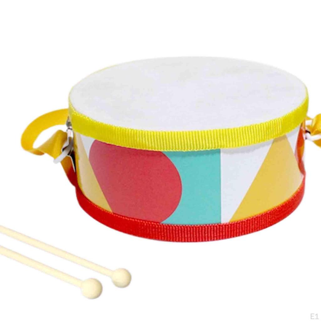 Educational Hand Drum Set for Kids - Percussion Instrument with Sides And Bass