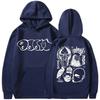 Толстовка с графическим принтом Rapper Mf Doom Madvillain Metal Face для мужчин и женщин, модная толстовка в стиле хип-хоп, мужская флисовая толстовка большого размера