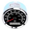 85mm Boat Speedometer with Step Motor 7 Color Backlight Red Pointer 200MPH Waterproof Speed Gauge for Yacht RV Truck
