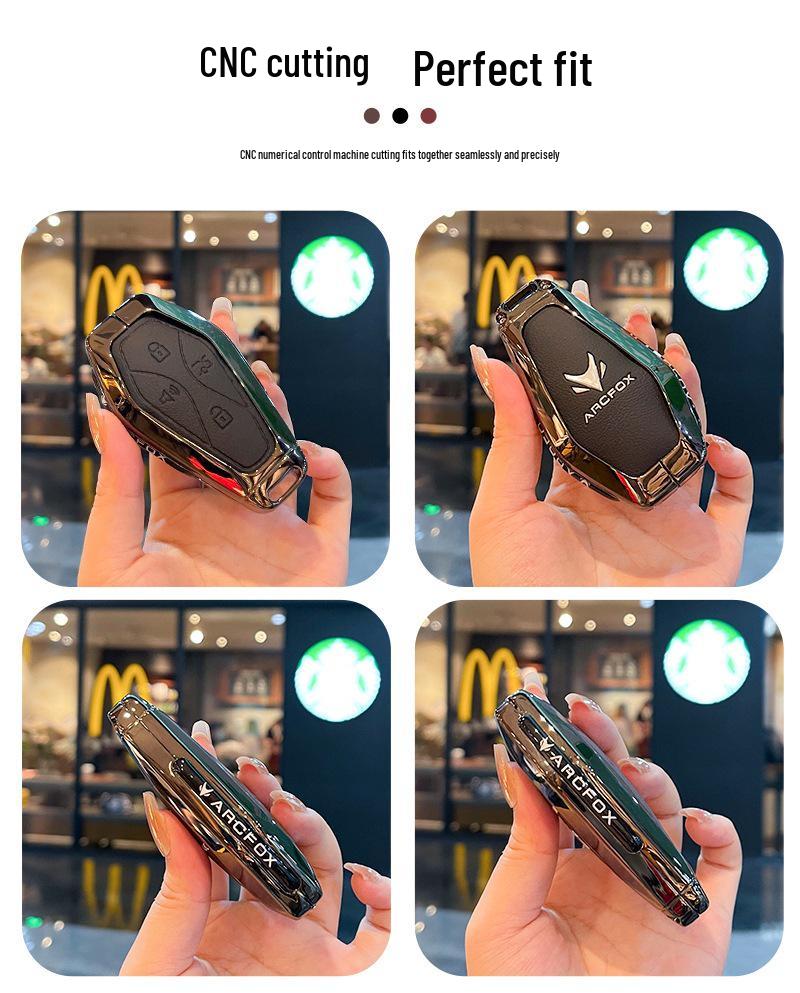 Совместимый чехол для ключей для моделей автомобилей BAIC ARCFOX Alpha S5, ARCFOX S5/S6/T Forest Edition, T5/T6, Koala S