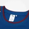 Puma Archive Pack Short Sleeve Tee With Logo Embroidery Unisex Tops Blue 622777-67