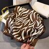 Breathable 90 CM Square Scarf Patterned Shawl Printed Silk Scarf Stripes Square Headscarf  Vacation