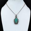 Amazonite Pendant Copper Wire Wrapped Pendant Gemstone Jewelry Women Pendant Handmade Pendant Amazonite Copper Jewelry Special Occasion Gift