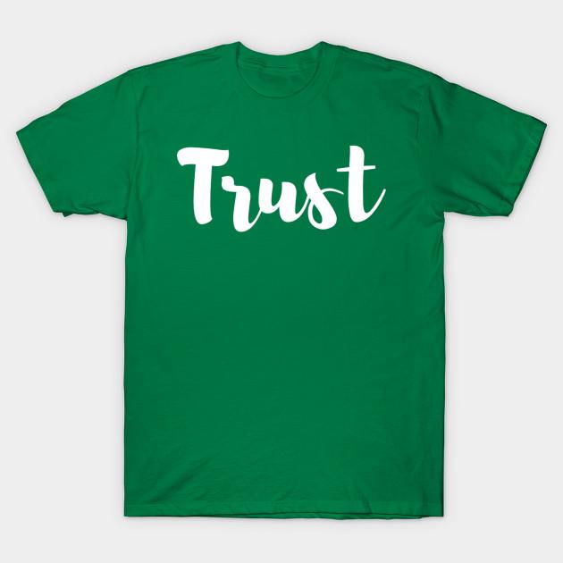 Unisex Fashion TShirt Trust Print TShirt Plus Size S-5XL T-Shirt 100%Cotton Tops O Neck Short Sleeve Tees
