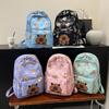 New Cartoon Animation Backpack Cute Printing Large Capacity Casual Simple Spine Backpack Manufacturer