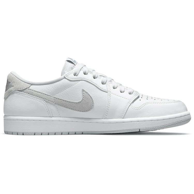 Кроссовки унисекс Air Jordan 1 Retro Low OG Neutral Grey 2021 White Particle-Grey CZ0790-100