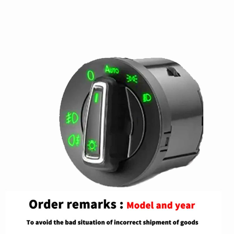 Headlight Automatic Switch For Skoda Fabia 5J MG NJ Combi Tour 2009~2014 2011 2013 Car Accessories Auto Upgrade Tuning Modified