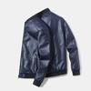 8XL Men's Large Size Leather Jacket Men's Autumn Stand-Up Collar Leather Jacket Men's Trendy Leather Jacket Men's Fat Guy