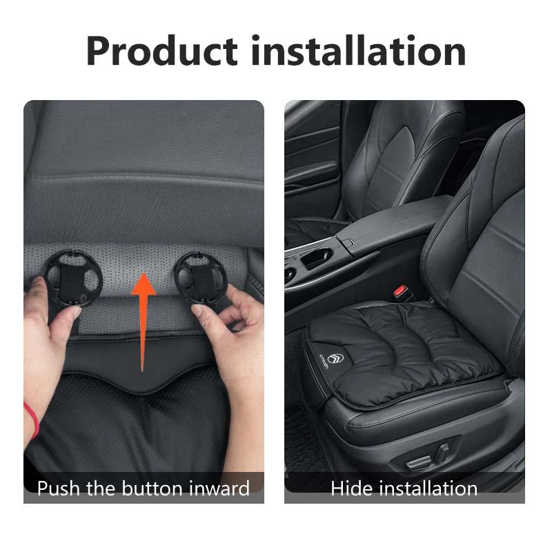APG1 Car Luxury Ice Silk Cushion Storage Bag Breathable Seat Cover For Citroen C4 C3 C5 C1 C2 C6 C4L DS3 DS4 Berlingo Picasso Jumper