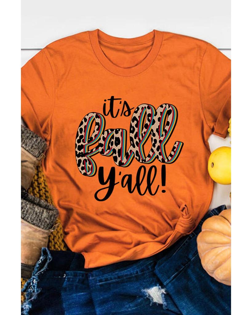 Azura Exchange Повседневная футболка с принтом животных на осень