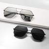 Polygon Color-Changing Polarized Sunglasses Men'S Driving Fishing Special Sunglasses Driving Glasses Day And Night Toad Glasses