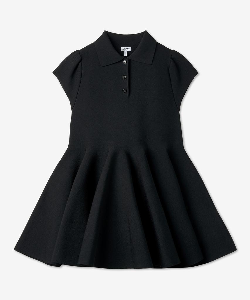 Loebe Full Mini Dress - Black / S540Y15K951100