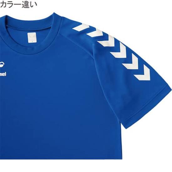 Мужская футболка Hummel с коротким рукавом, игровая, черная, XO, (90),