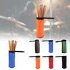 Metal Clip Black Cylindrical Drumstick Holder Oxford Cloth Drum Stick Bag Case Container