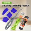 Silicone Sealant Smoother Profiler Caulk Remover Tool Set with Extra Replacement Blades Multifunctional Caulk Remover Tool Kit