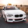 2Pcs Front Bumper Lip Splitter Body Kit For BMW 1 Series F20 F21 M135i Pre LCI M-Sport 2012-2015 Splitter Sport Exterior Tuning