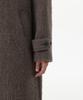Musinsa Standard Hairy Alpaca Blend Oversized Balmacaan Coat [Brown]